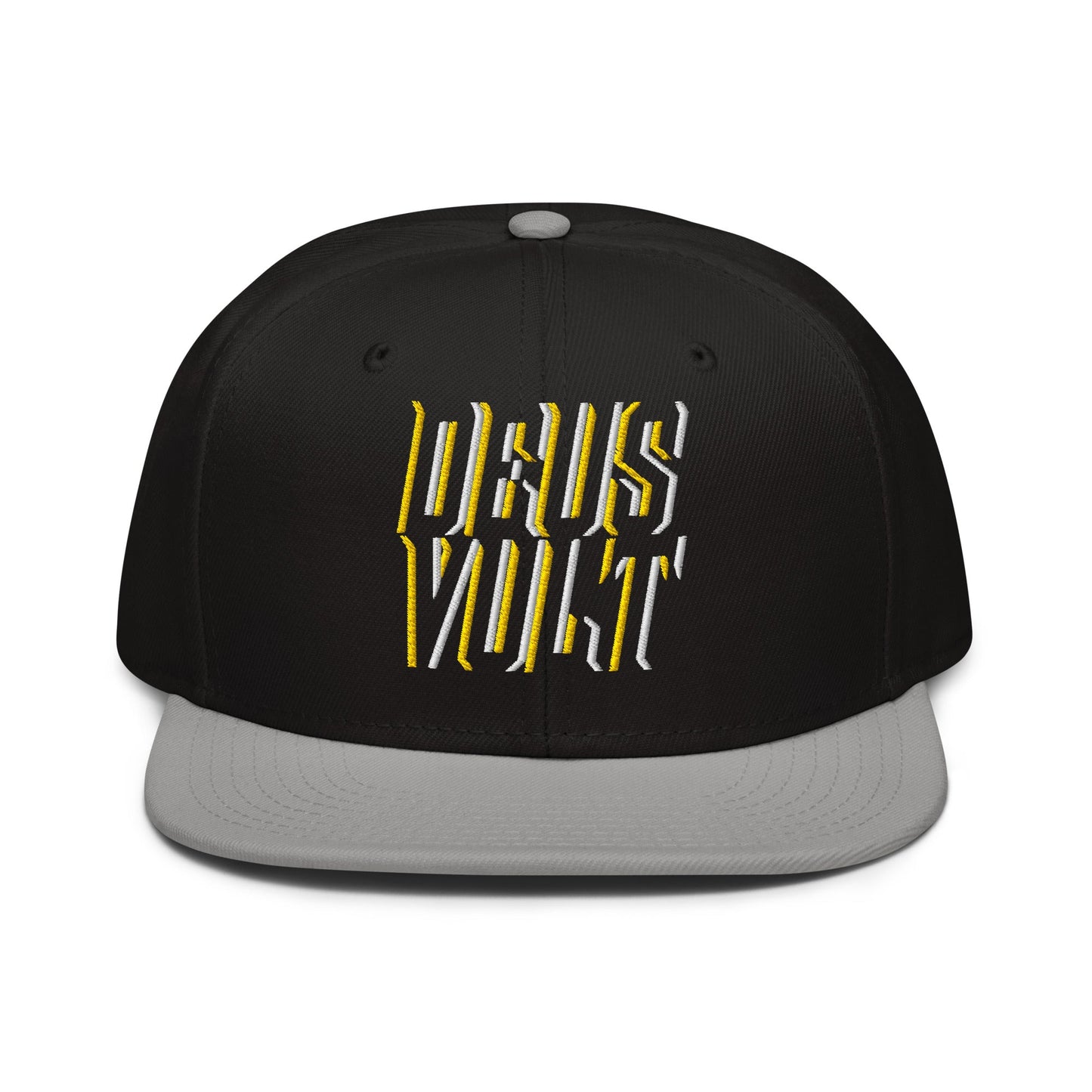 Deus Vult Christian Flat Embroidery, 3D Styled Snapback Hat - Inken Image
