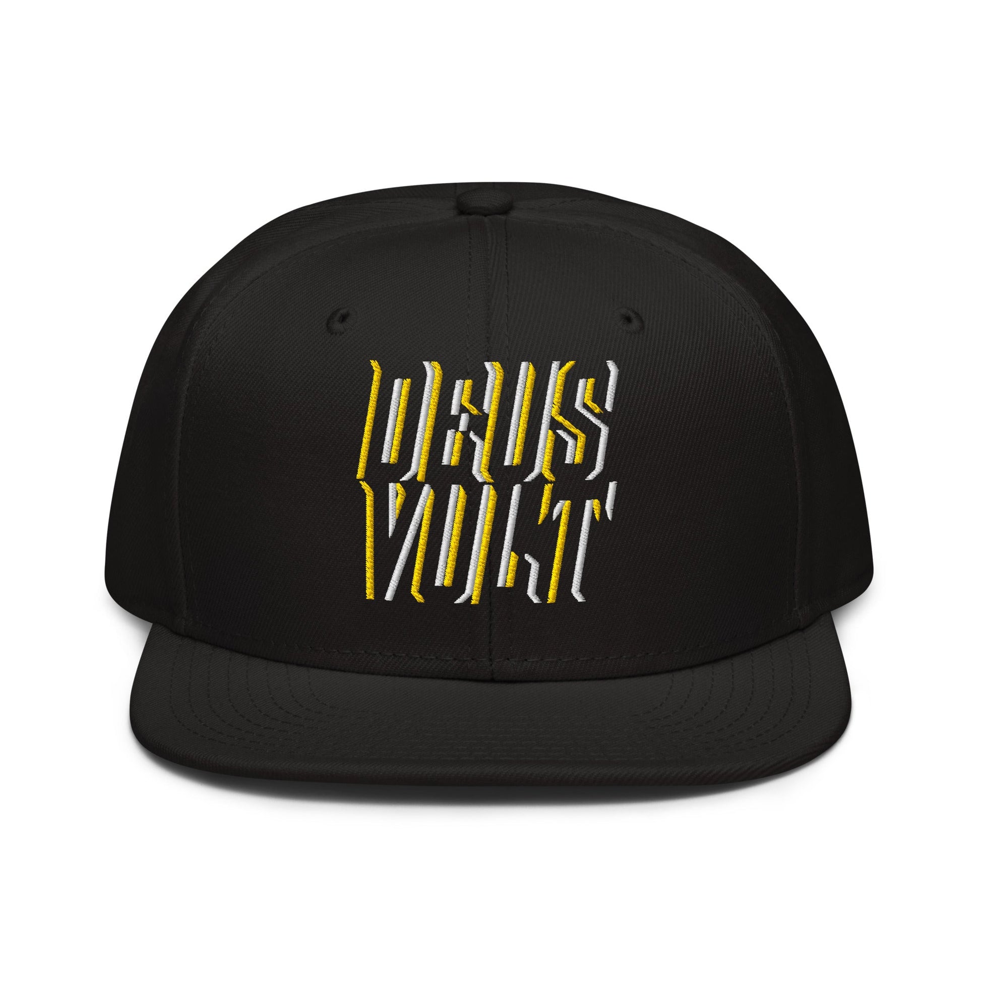 Deus Vult Christian Flat Embroidery, 3D Styled Snapback Hat - Inken Image