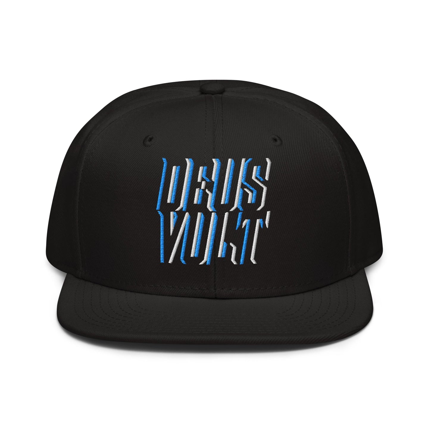 Deus Vult Christian Flat Embroidery, 3D Styled Snapback Hat - Inken Image