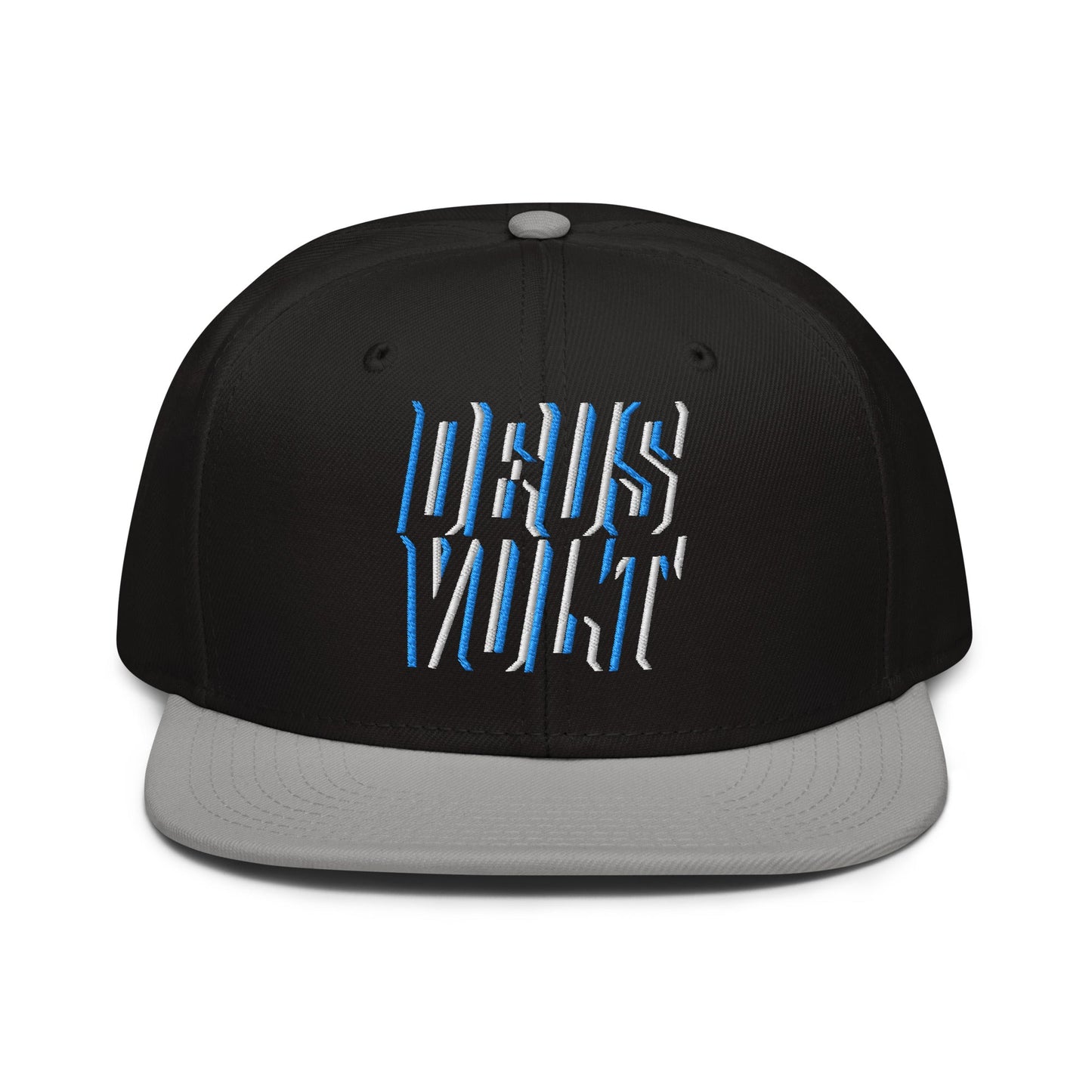Deus Vult Christian Flat Embroidery, 3D Styled Snapback Hat - Inken Image