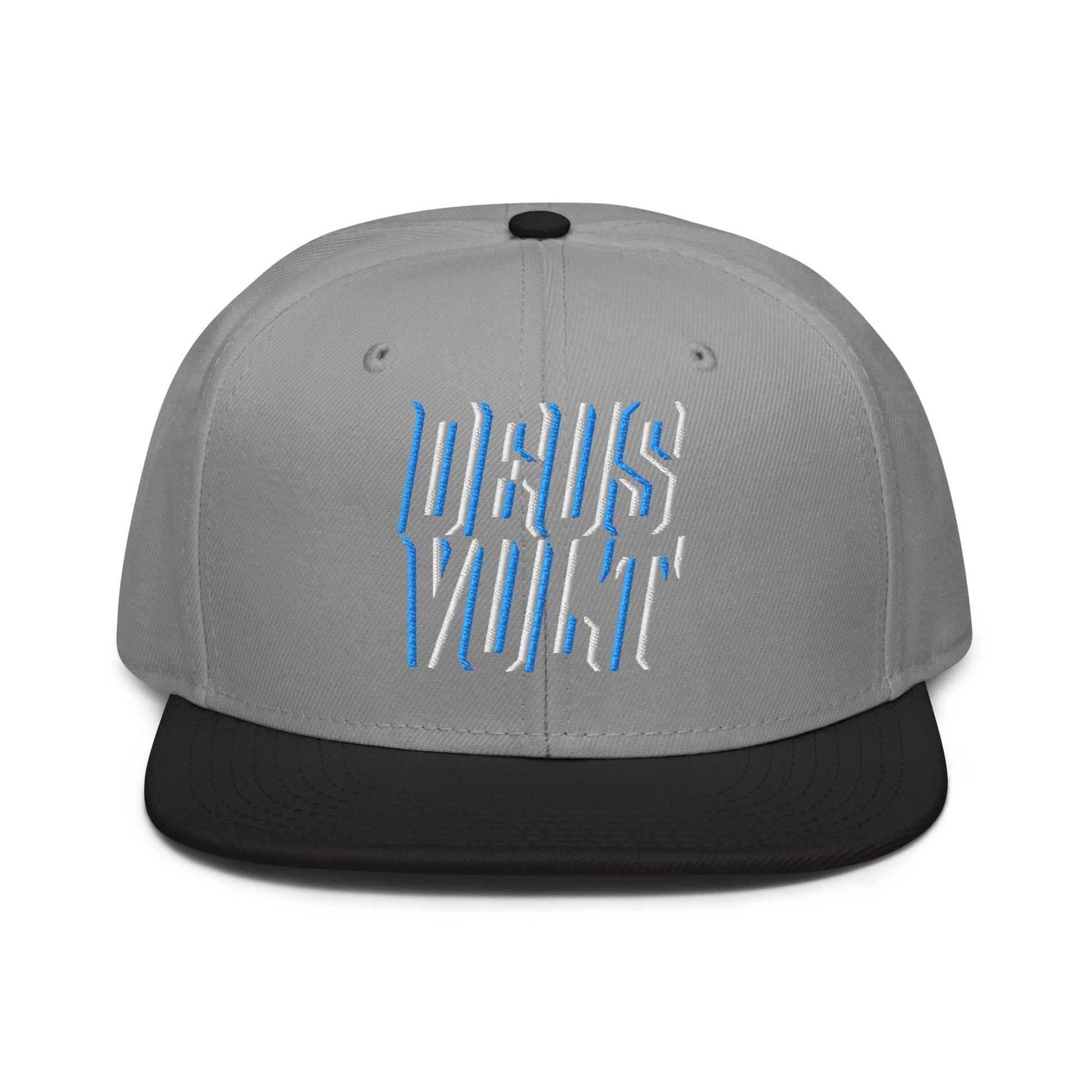 Deus Vult Christian Flat Embroidery, 3D Styled Snapback Hat - Inken Image