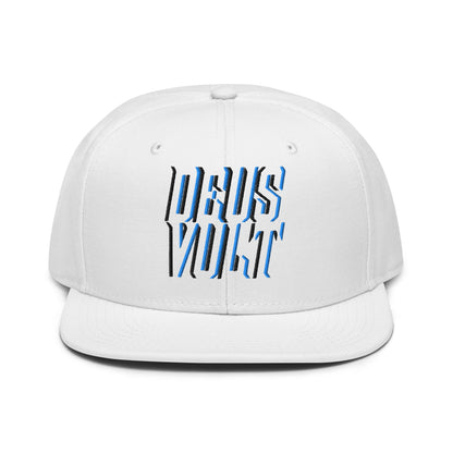 Deus Vult Christian Flat Embroidery, 3D Styled Snapback Hat - Inken Image
