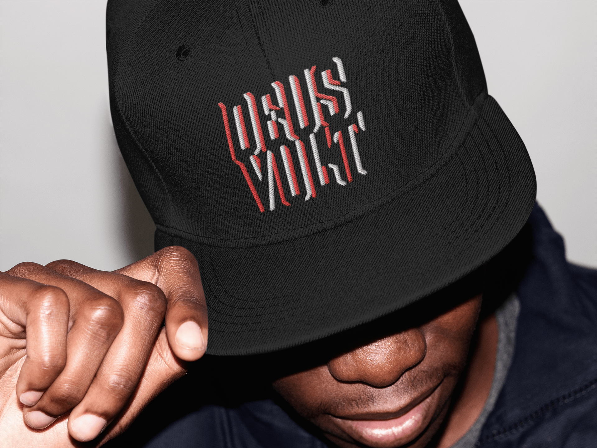Deus Vult Christian Flat Embroidery, 3D Styled Snapback Hat - Inken Image