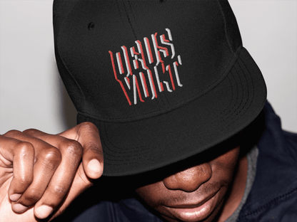 Deus Vult Christian Flat Embroidery, 3D Styled Snapback Hat - Inken Image