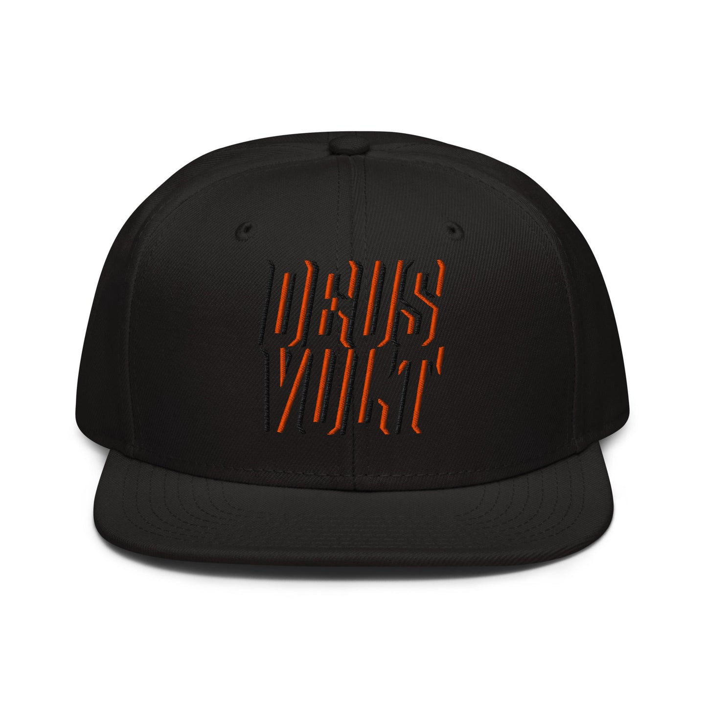 Deus Vult Christian Flat Embroidery, 3D Styled Snapback Hat - Inken Image