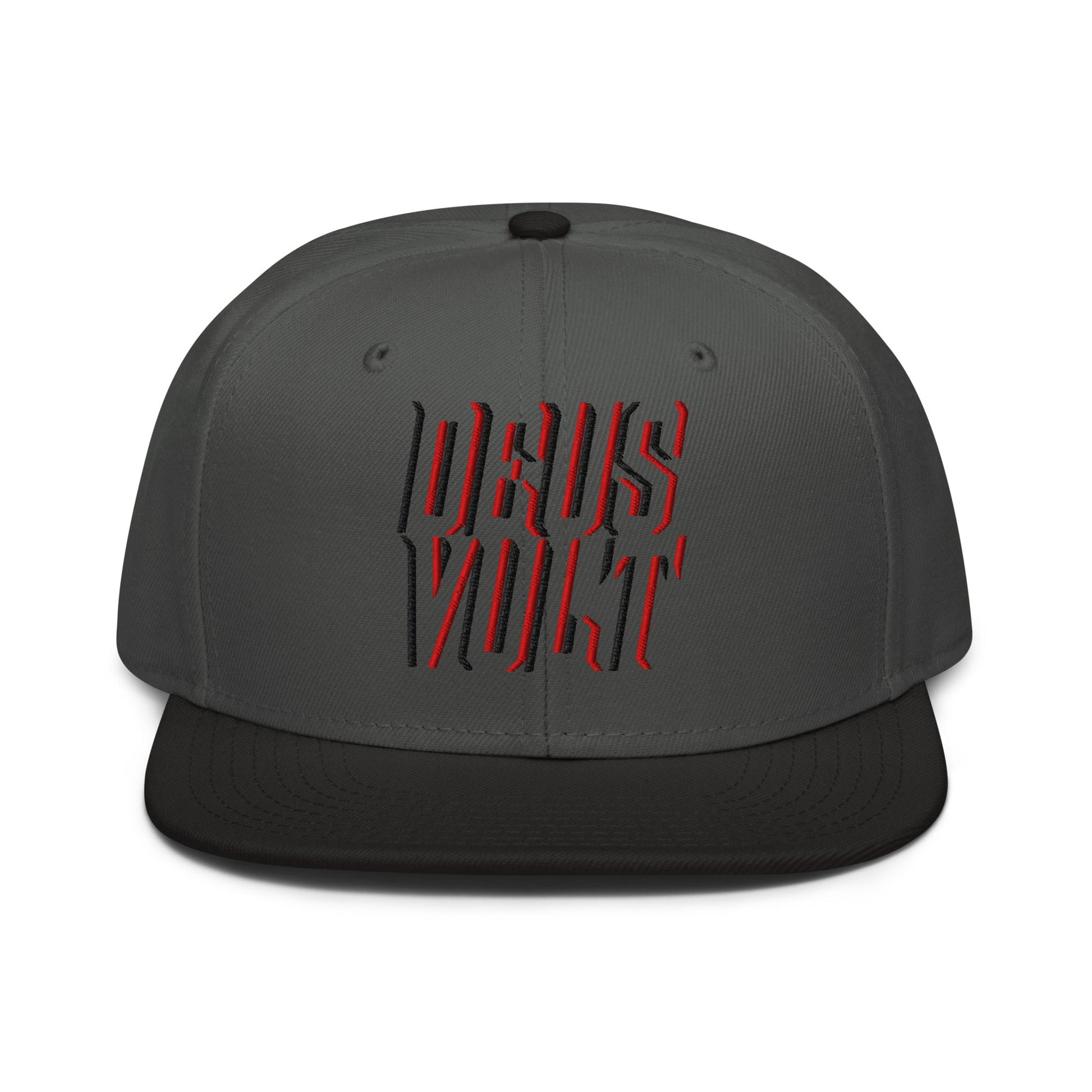 Deus Vult Christian Flat Embroidery, 3D Styled Snapback Hat - Inken Image