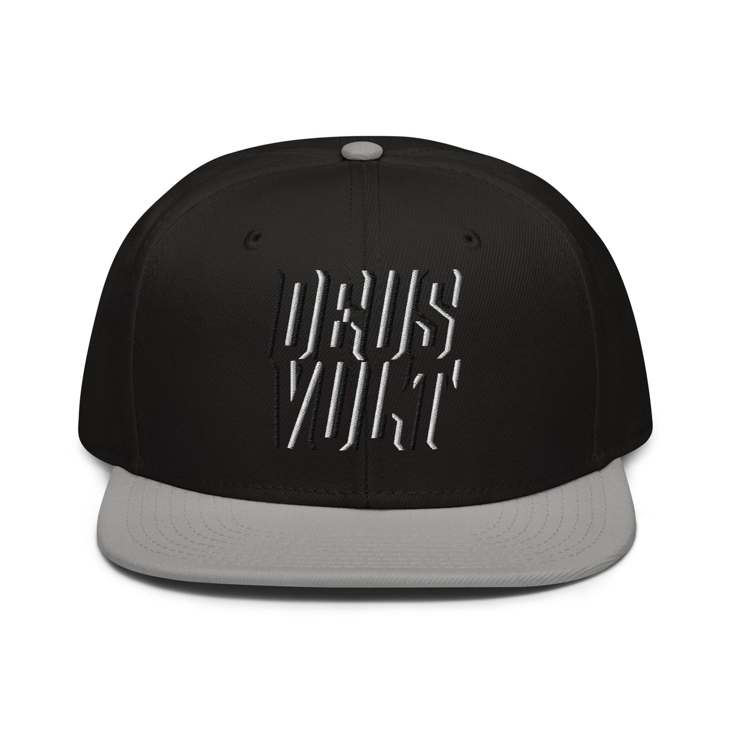 Deus Vult Christian Flat Embroidery, 3D Styled Snapback Hat - Inken Image