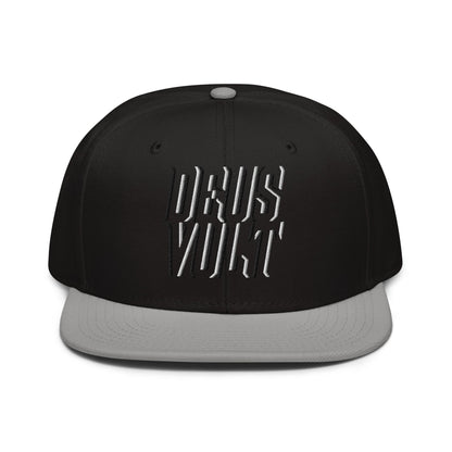 Deus Vult Christian Flat Embroidery, 3D Styled Snapback Hat - Inken Image