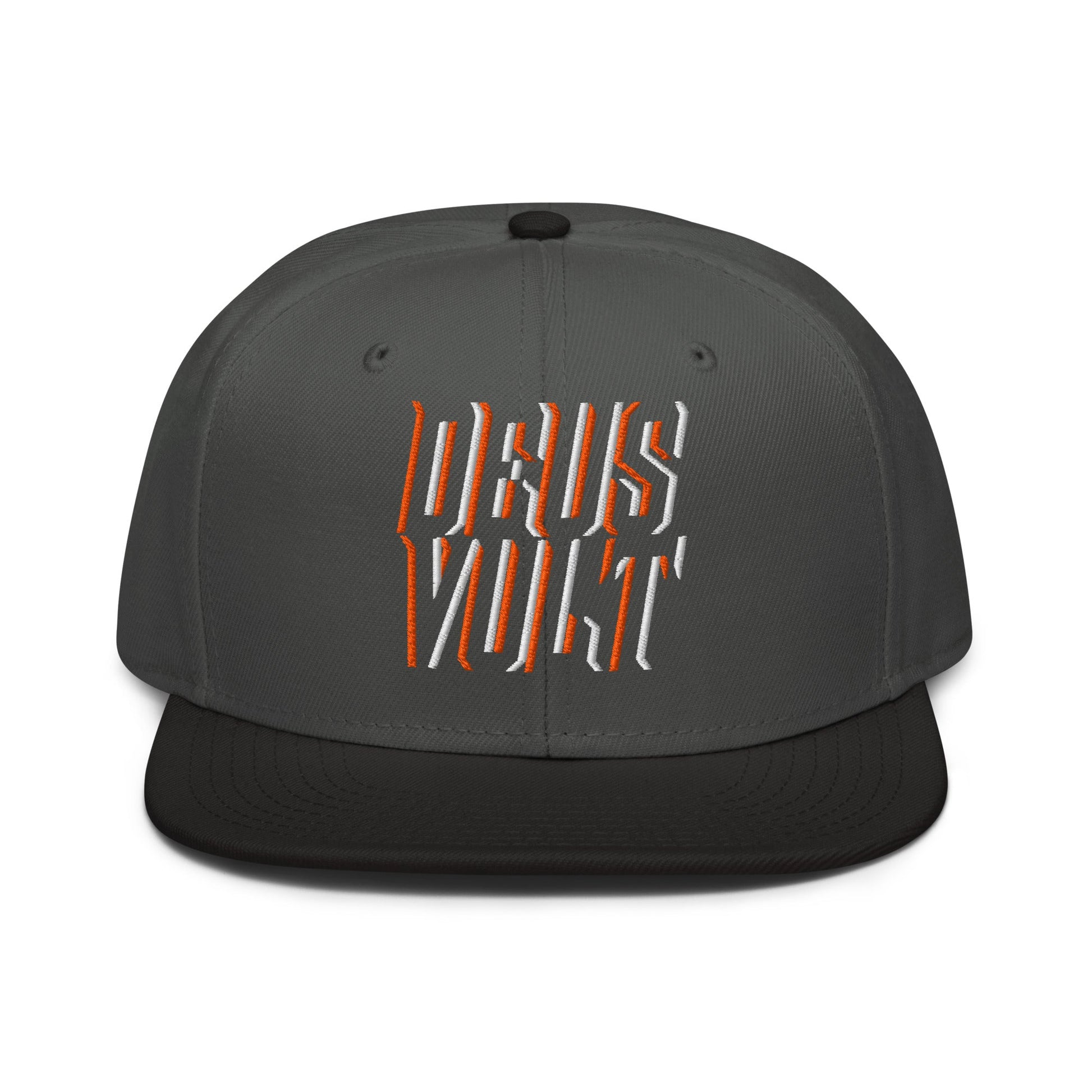Deus Vult Christian Flat Embroidery, 3D Styled Snapback Hat - Inken Image