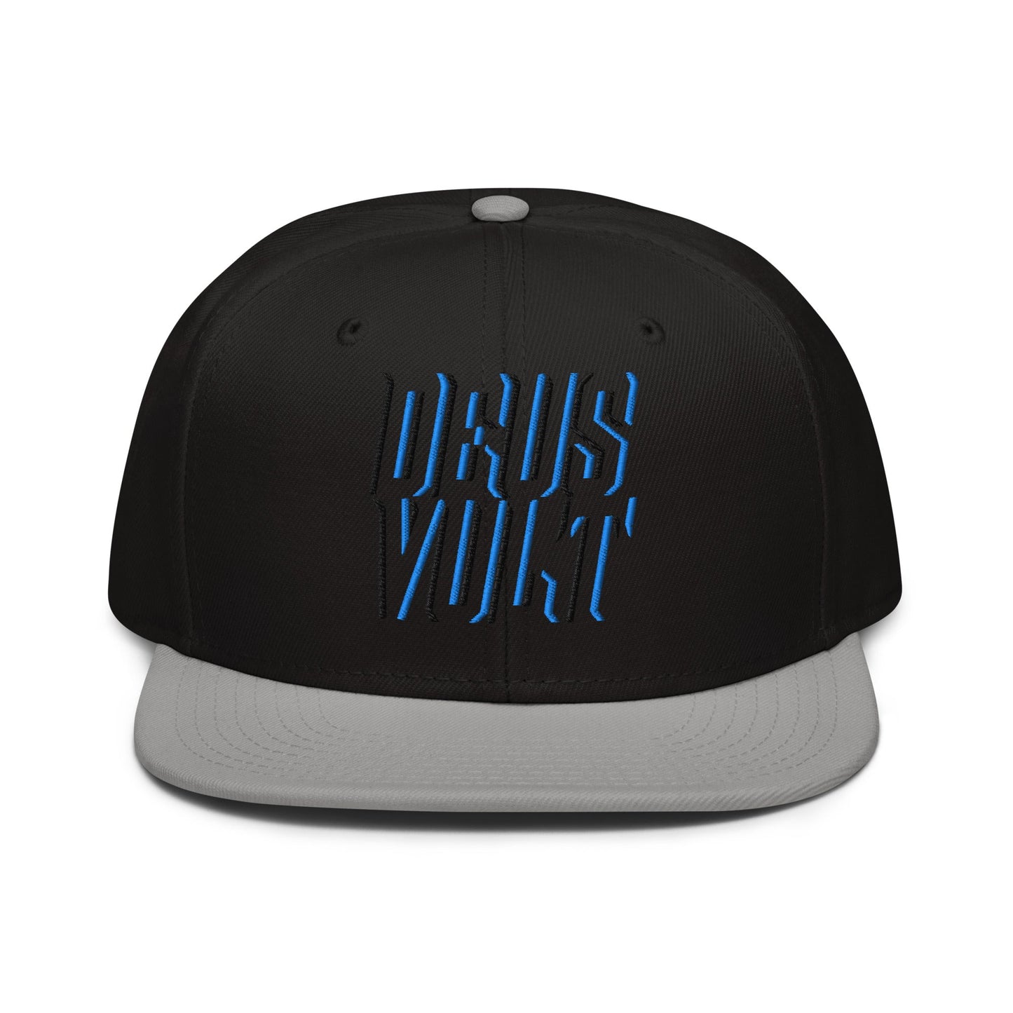 Deus Vult Christian Flat Embroidery, 3D Styled Snapback Hat - Inken Image