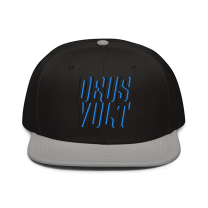 Deus Vult Christian Flat Embroidery, 3D Styled Snapback Hat - Inken Image