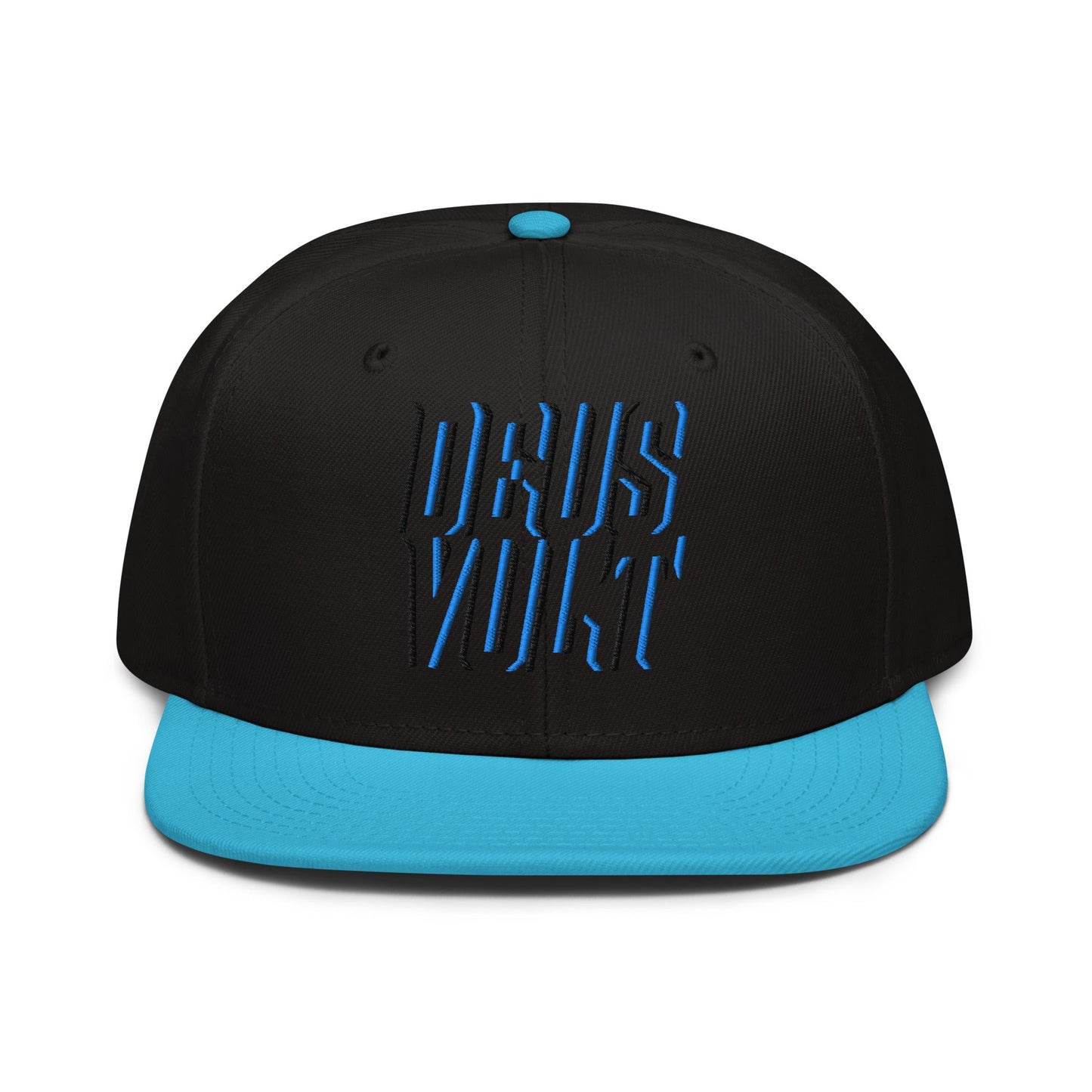 Deus Vult Christian Flat Embroidery, 3D Styled Snapback Hat - Inken Image