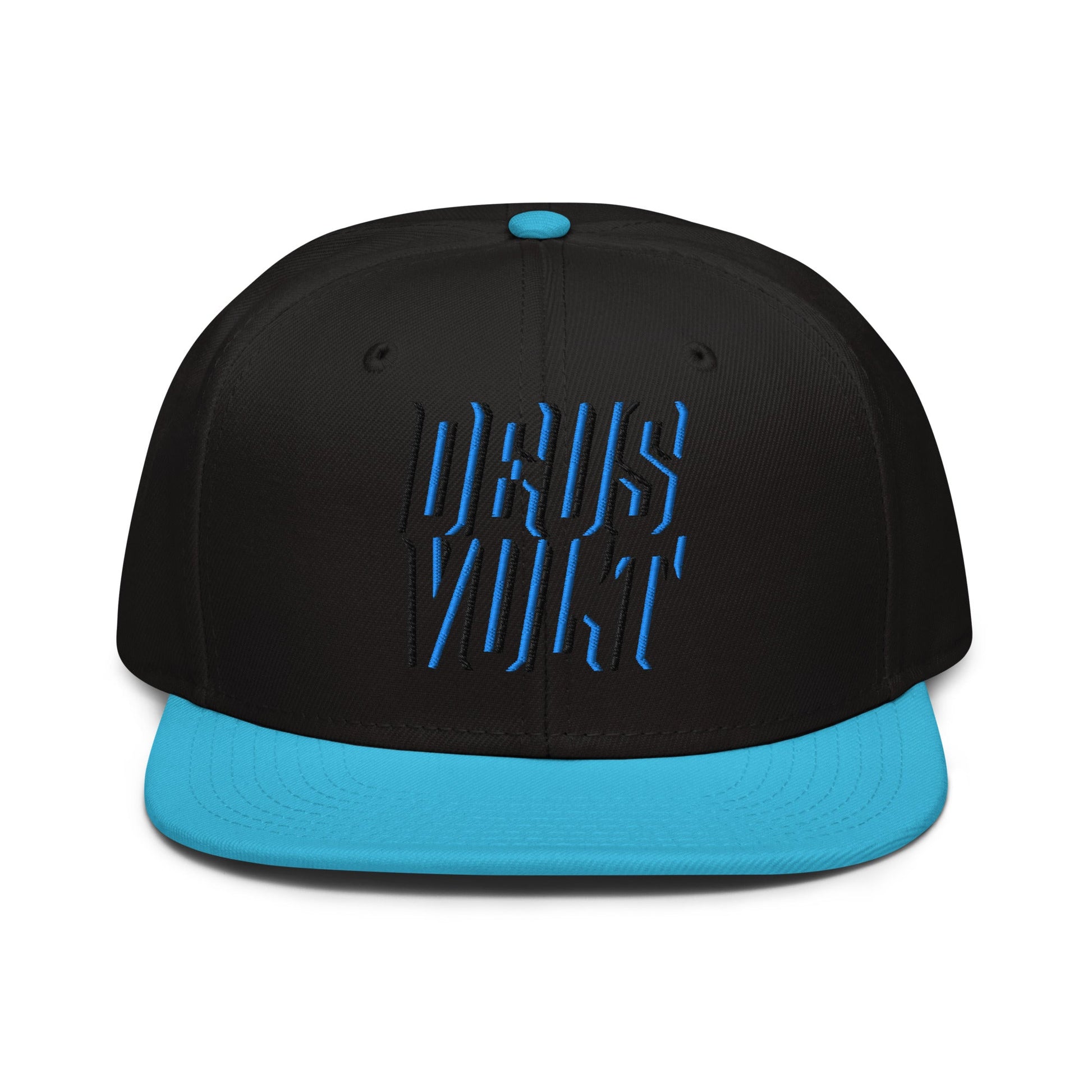 Deus Vult Christian Flat Embroidery, 3D Styled Snapback Hat - Inken Image