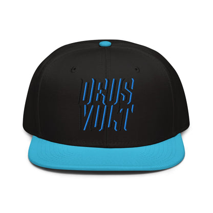 Deus Vult Christian Flat Embroidery, 3D Styled Snapback Hat - Inken Image
