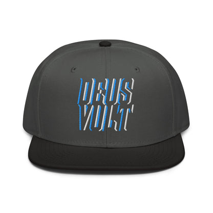 Deus Vult Christian Flat Embroidery, 3D Styled Snapback Hat - Inken Image