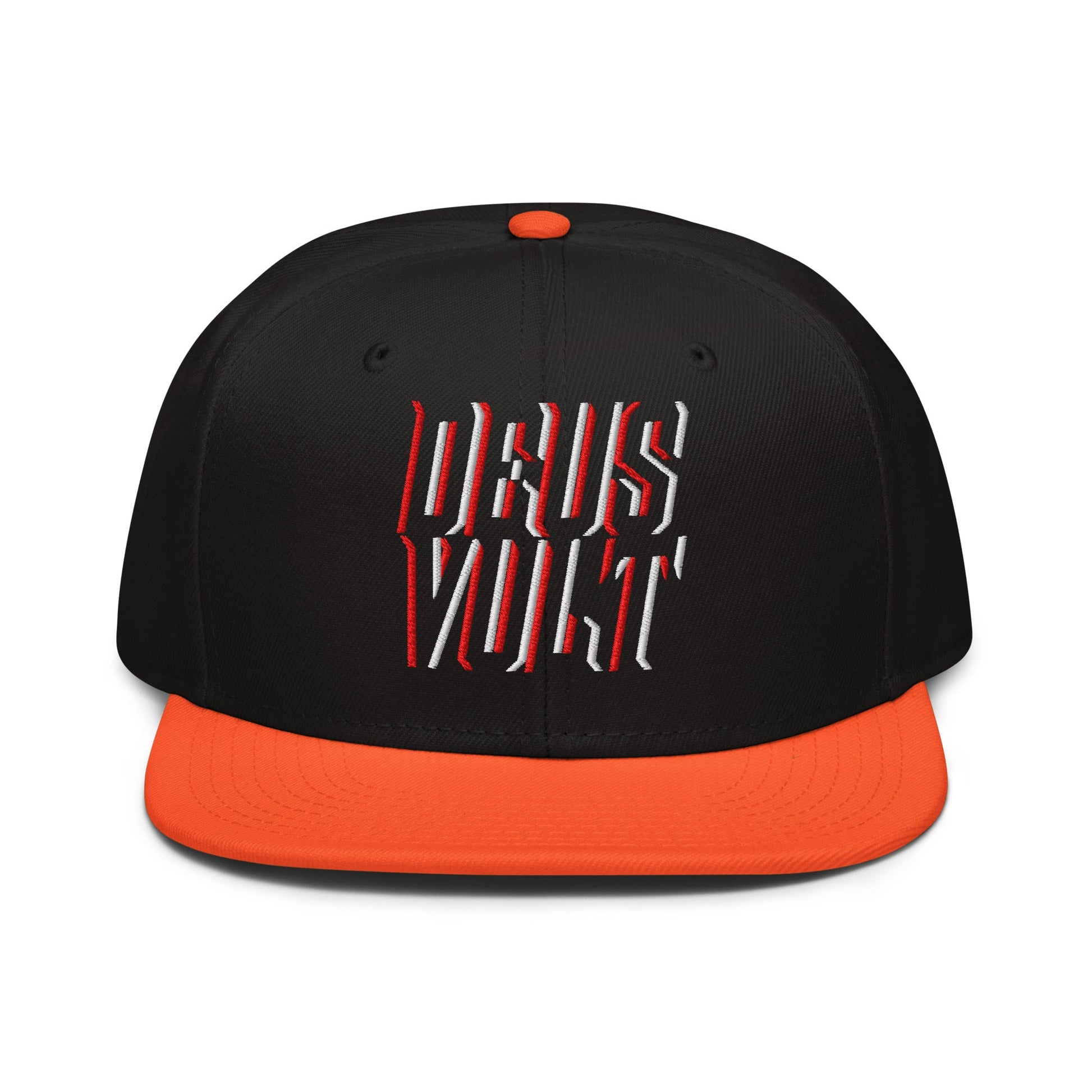 Deus Vult Christian Flat Embroidery, 3D Styled Snapback Hat - Inken Image