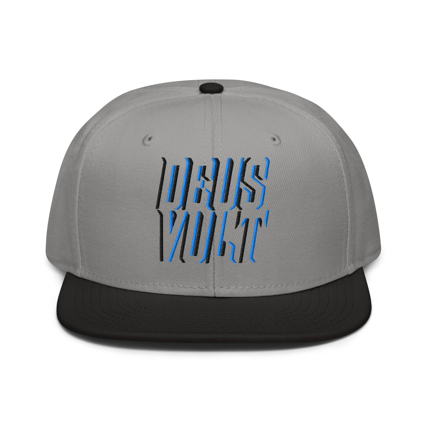 Deus Vult Christian Flat Embroidery, 3D Styled Snapback Hat - Inken Image