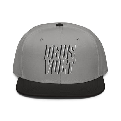 Deus Vult Christian Flat Embroidery, 3D Styled Snapback Hat - Inken Image