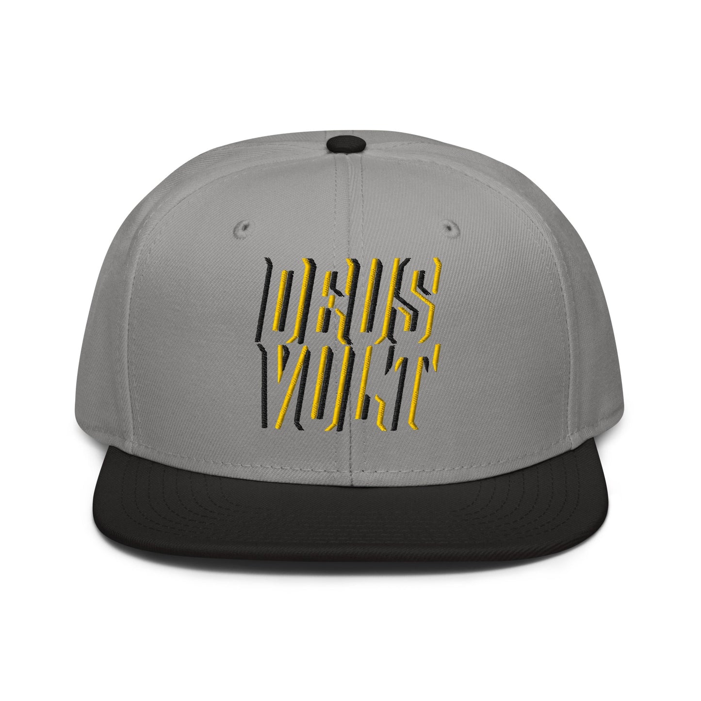Deus Vult Christian Flat Embroidery, 3D Styled Snapback Hat - Inken Image