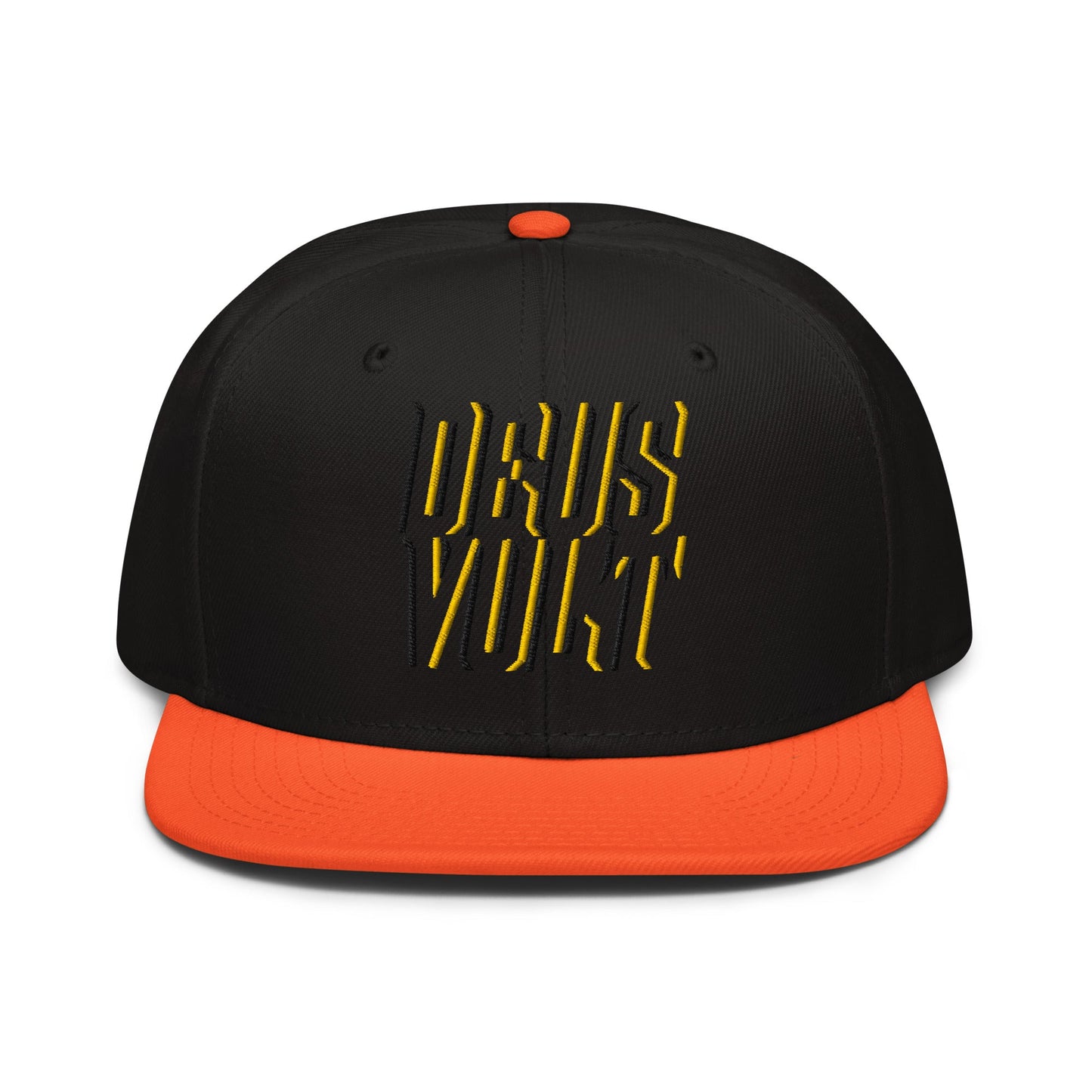 Deus Vult Christian Flat Embroidery, 3D Styled Snapback Hat - Inken Image