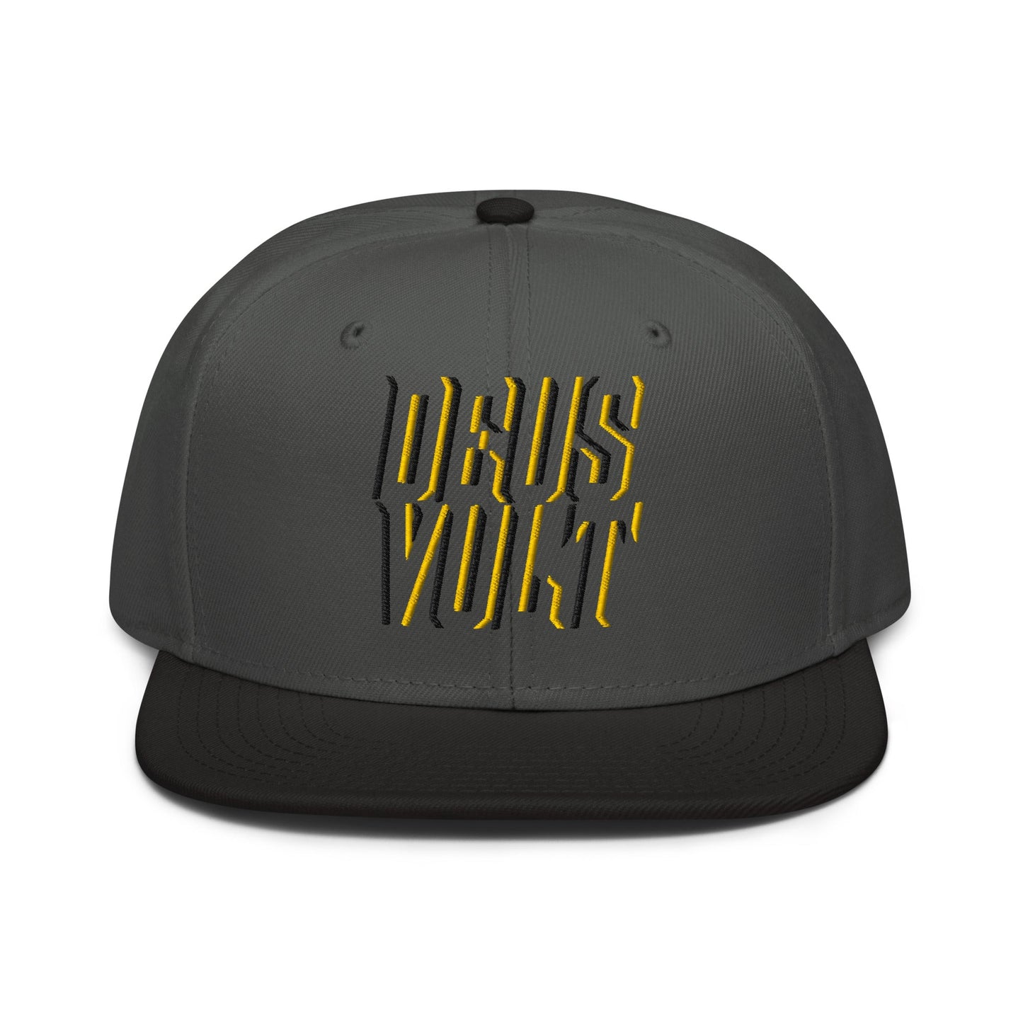Deus Vult Christian Flat Embroidery, 3D Styled Snapback Hat - Inken Image