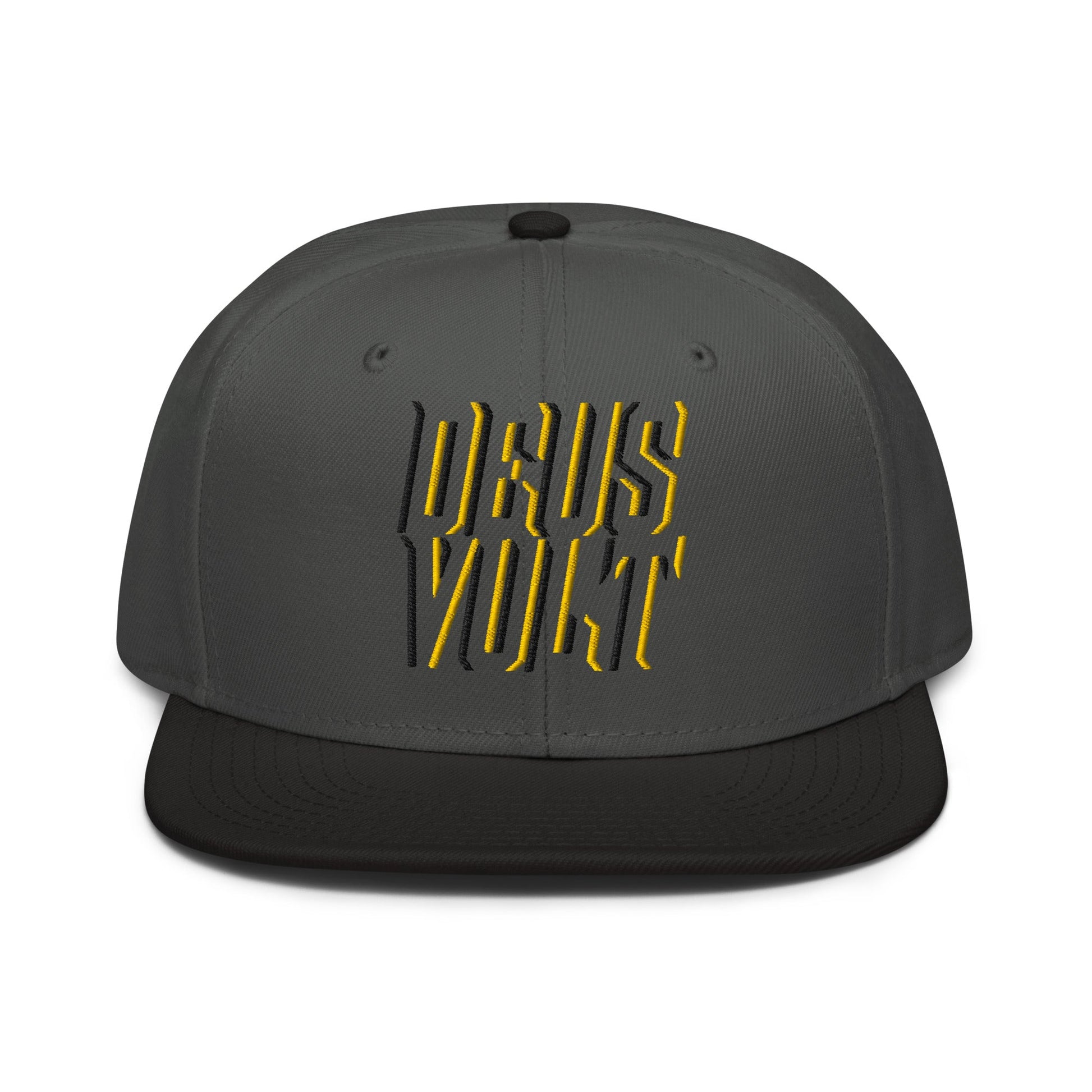 Deus Vult Christian Flat Embroidery, 3D Styled Snapback Hat - Inken Image