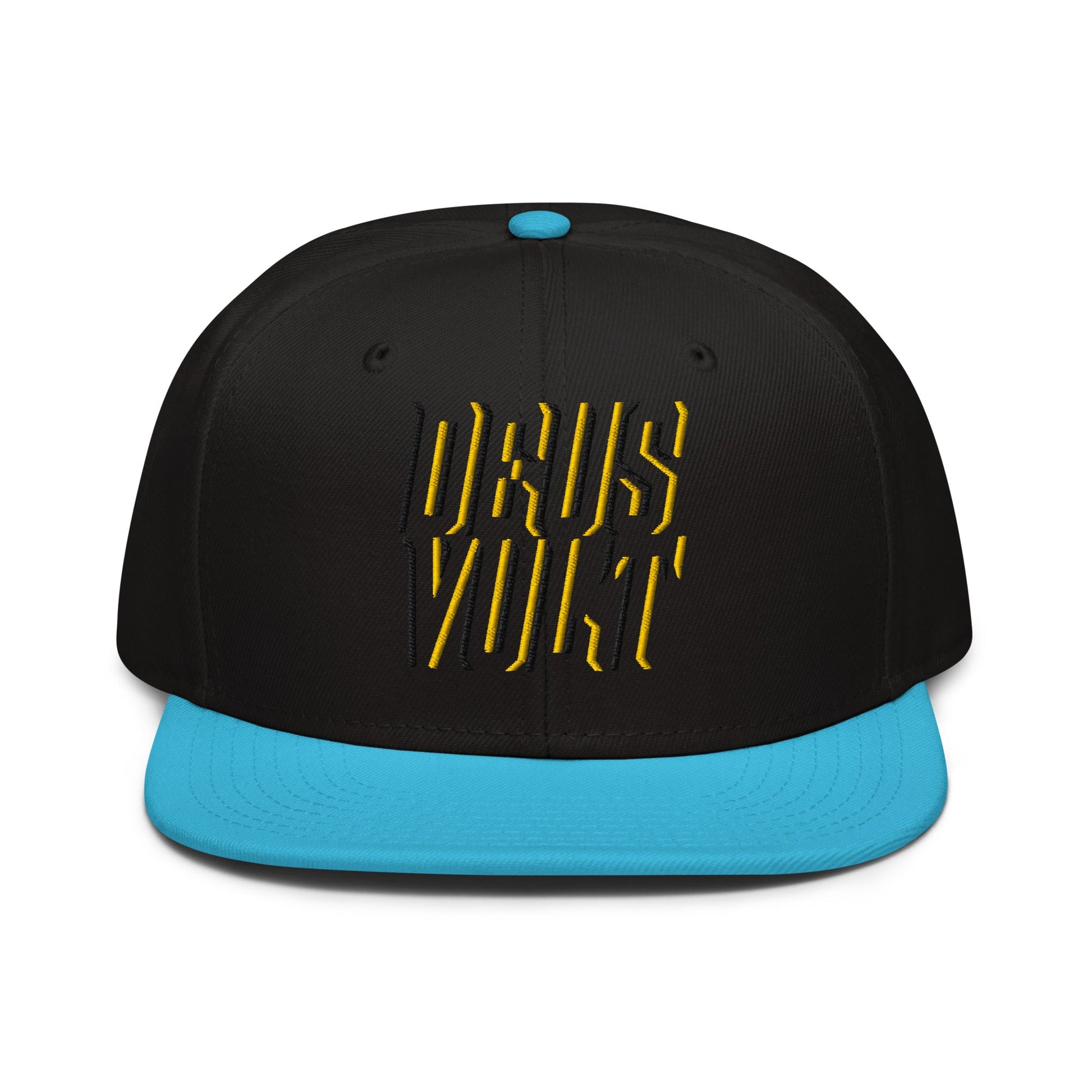 Deus Vult Christian Flat Embroidery, 3D Styled Snapback Hat - Inken Image