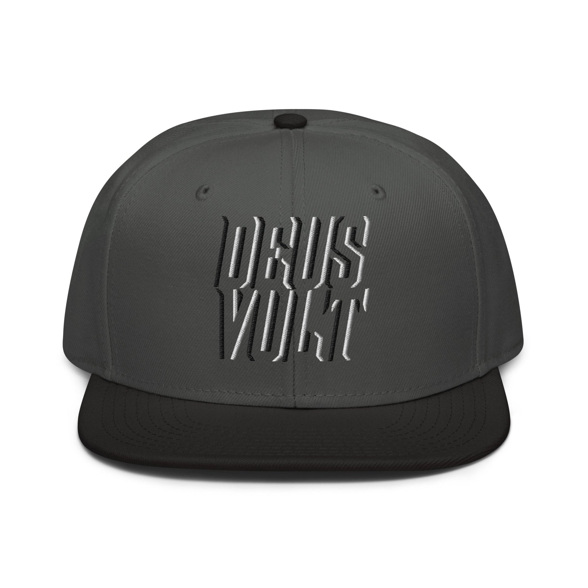 Deus Vult Christian Flat Embroidery, 3D Styled Snapback Hat - Inken Image