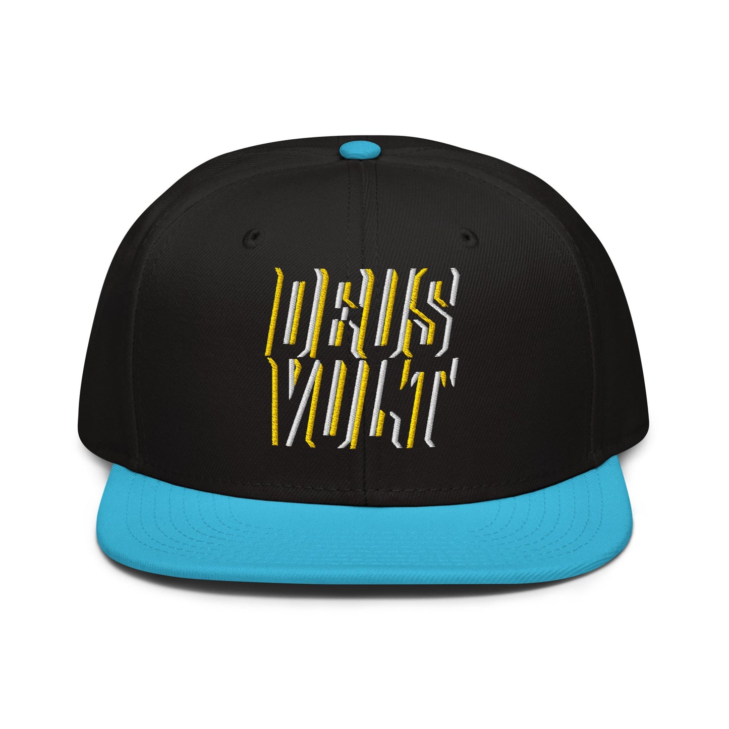 Deus Vult Christian Flat Embroidery, 3D Styled Snapback Hat - Inken Image