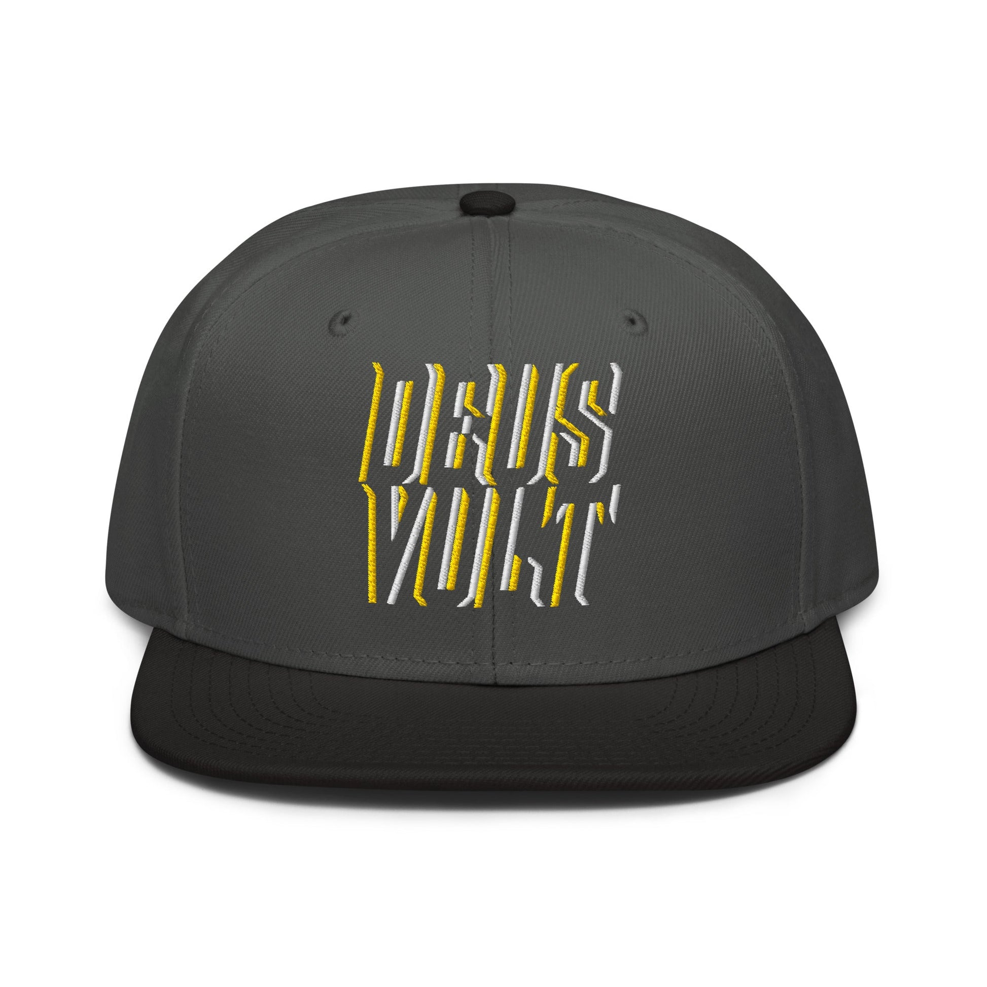 Deus Vult Christian Flat Embroidery, 3D Styled Snapback Hat - Inken Image