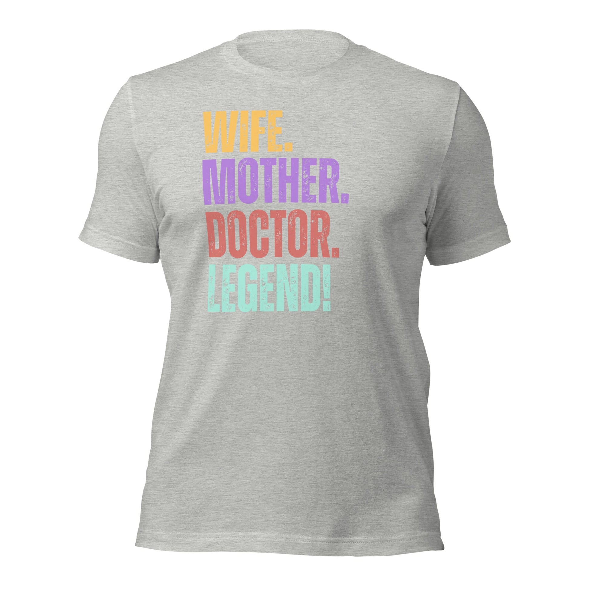 Doctor Legend Wife Shirt Fun Mom Medical Tee - Inken Image