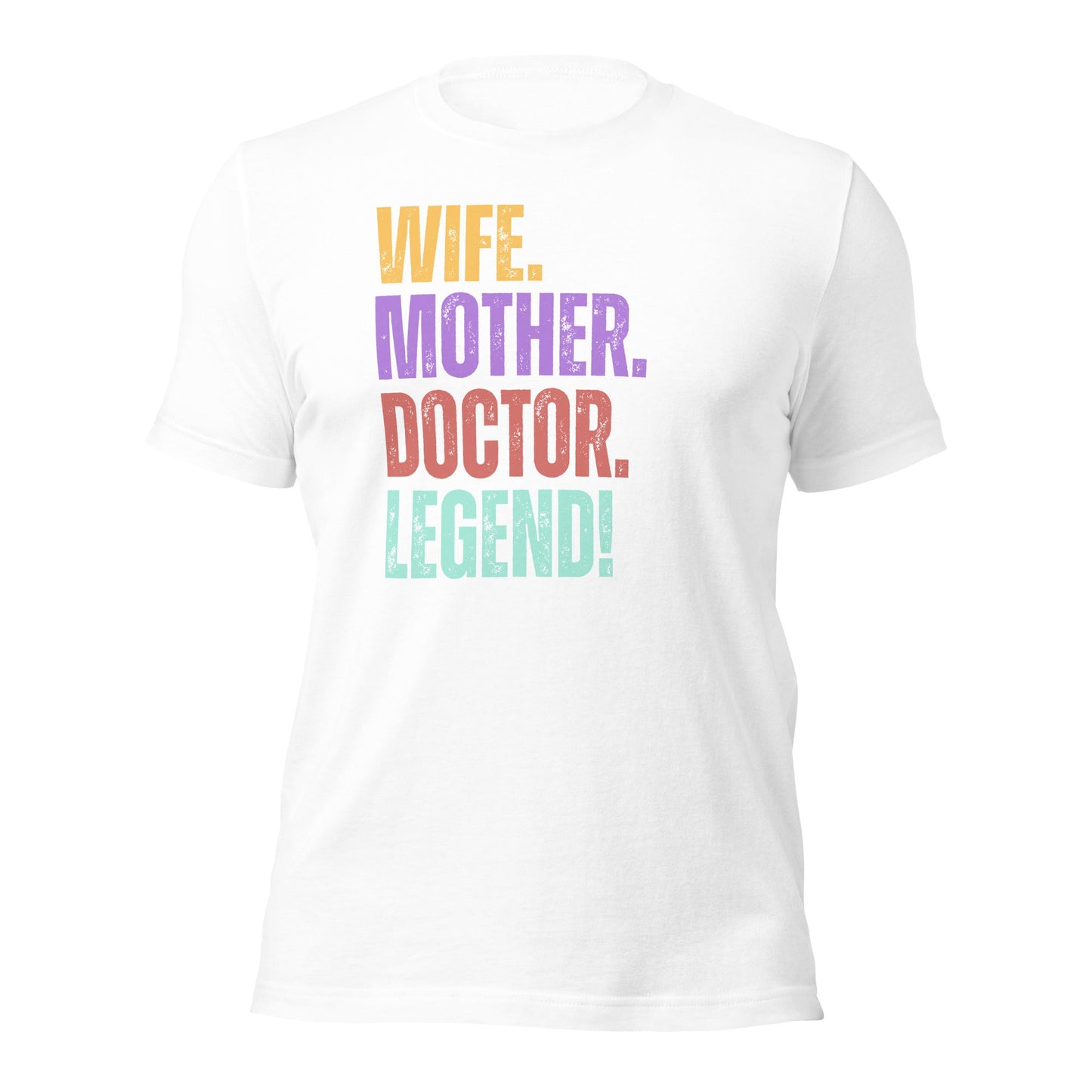 Doctor Legend Wife Shirt Fun Mom Medical Tee - Inken Image