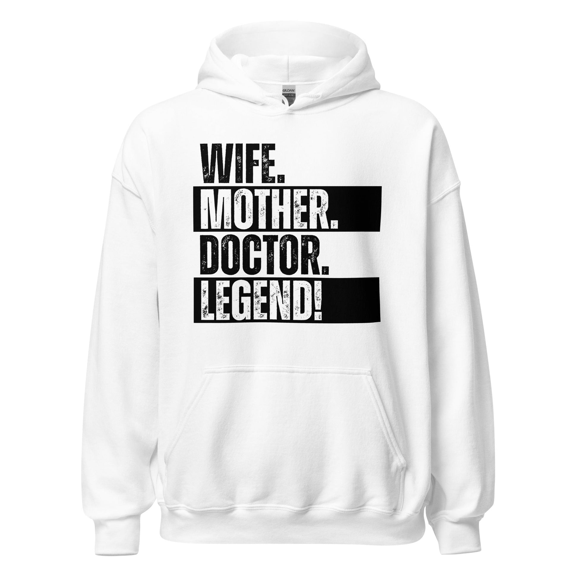 Doctor Mom Hoodie Legendary Wife Funny Medical Life Sweatshirt - Inken Image