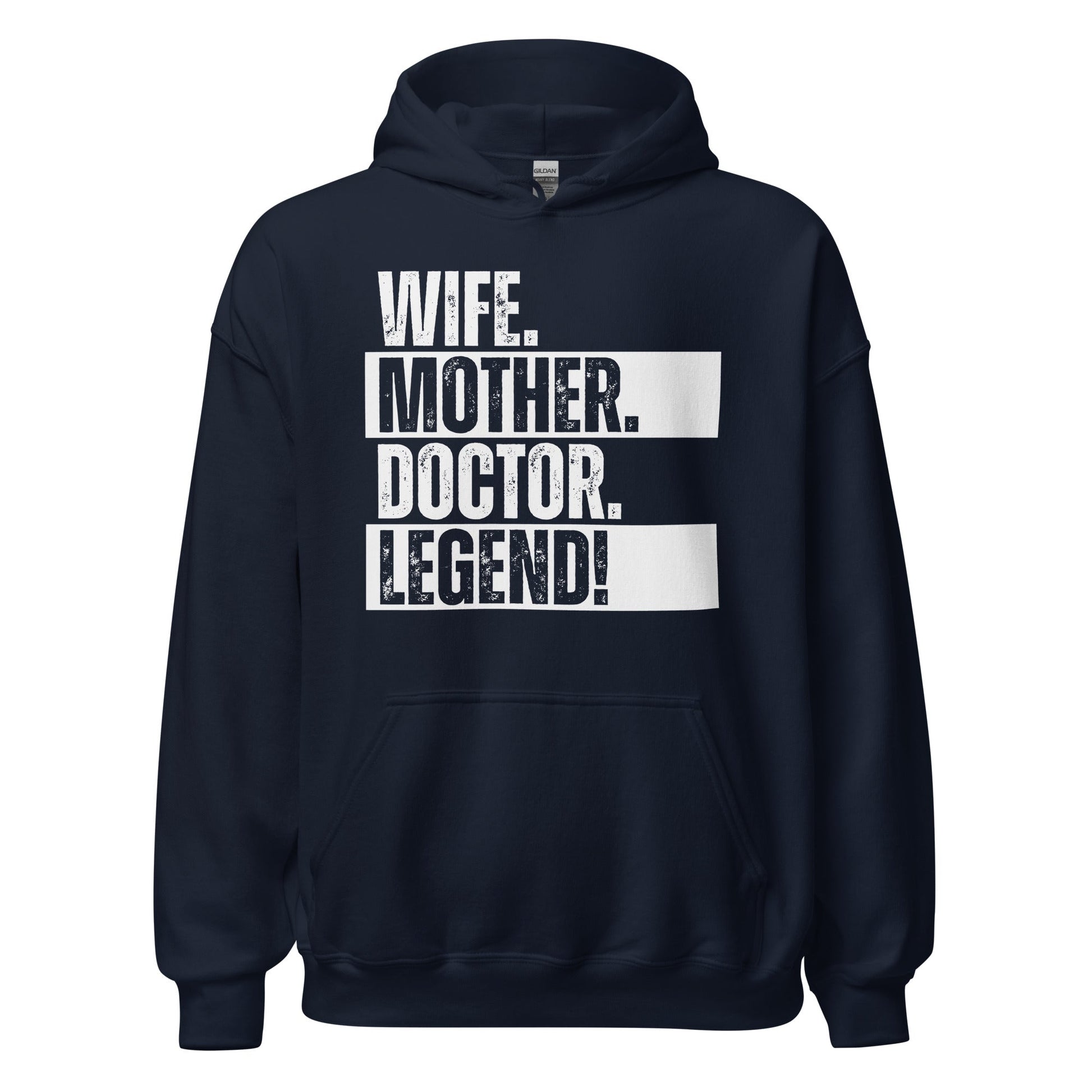 Doctor Mom Hoodie Legendary Wife Funny Medical Life Sweatshirt - Inken Image