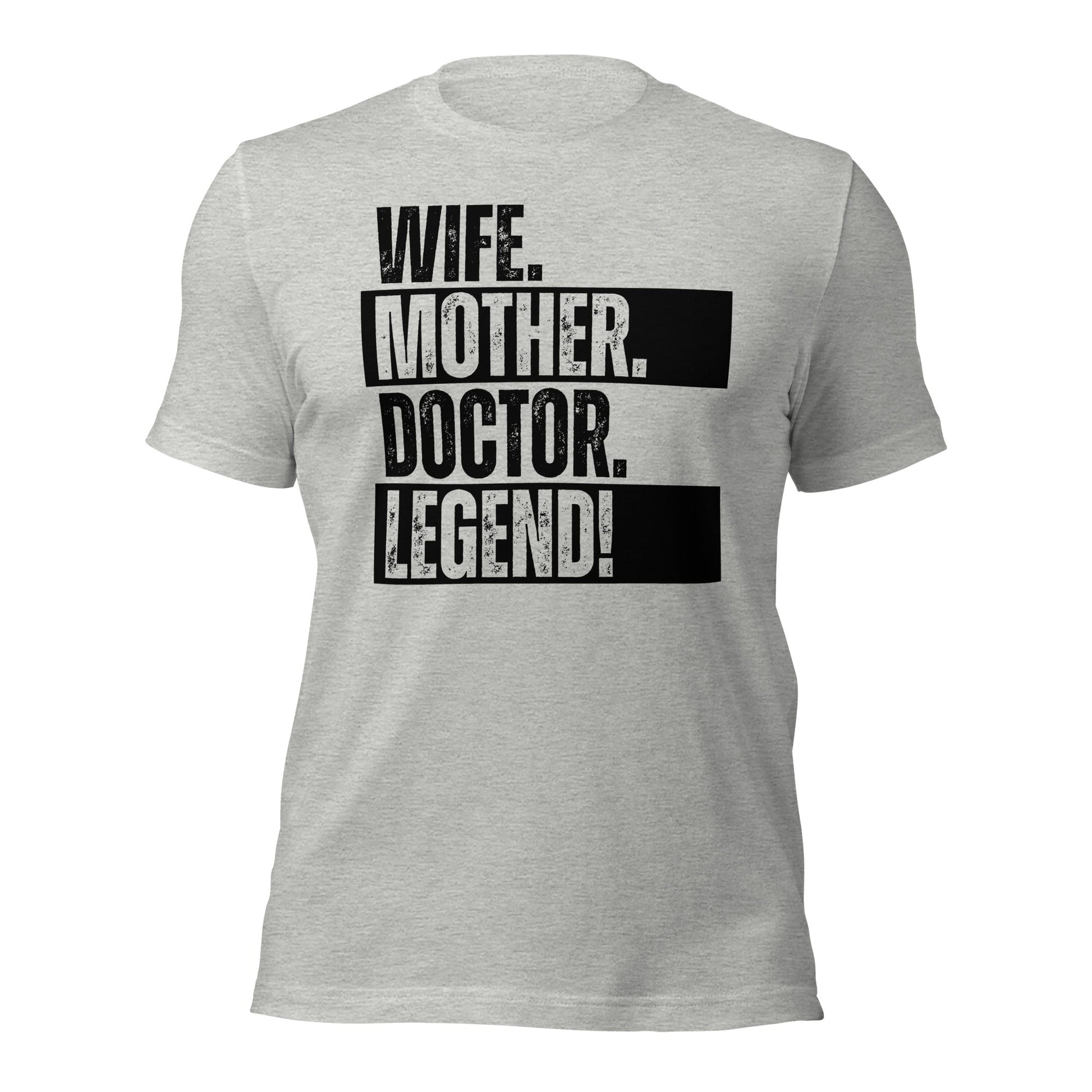 Doctor Mom Shirt, Legendary Wife, Funny Medical Life Tee - Inken Image