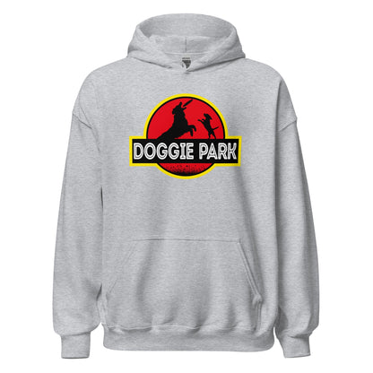 Doggie Park Jurassic Parody Pet Parent Hoodie - Inken Image