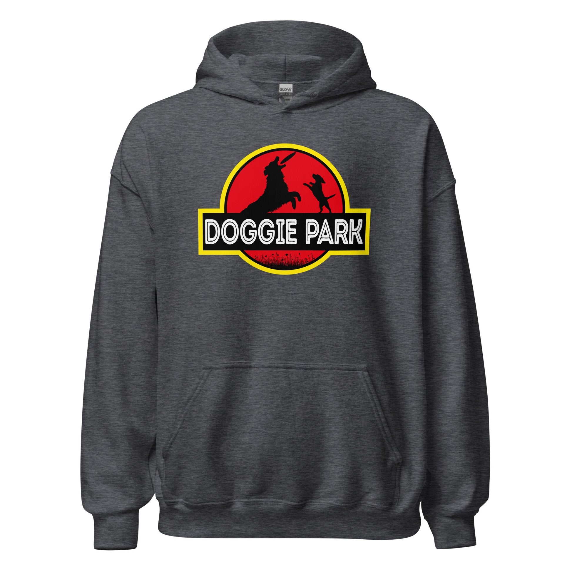 Doggie Park Jurassic Parody Pet Parent Hoodie - Inken Image
