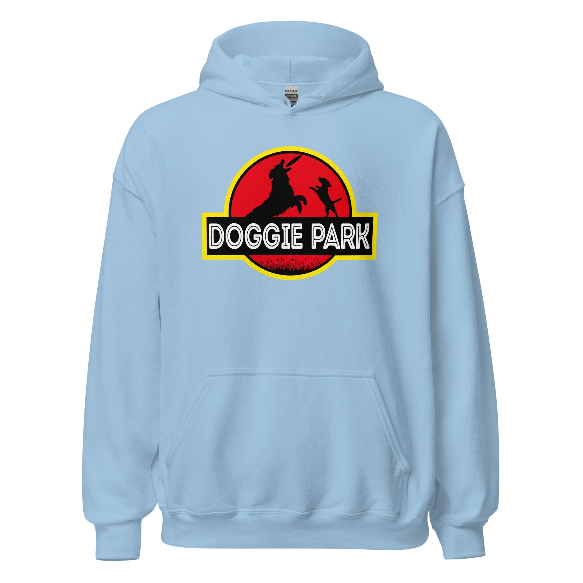 Doggie Park Jurassic Parody Pet Parent Hoodie - Inken Image