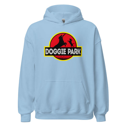 Doggie Park Jurassic Parody Pet Parent Hoodie - Inken Image
