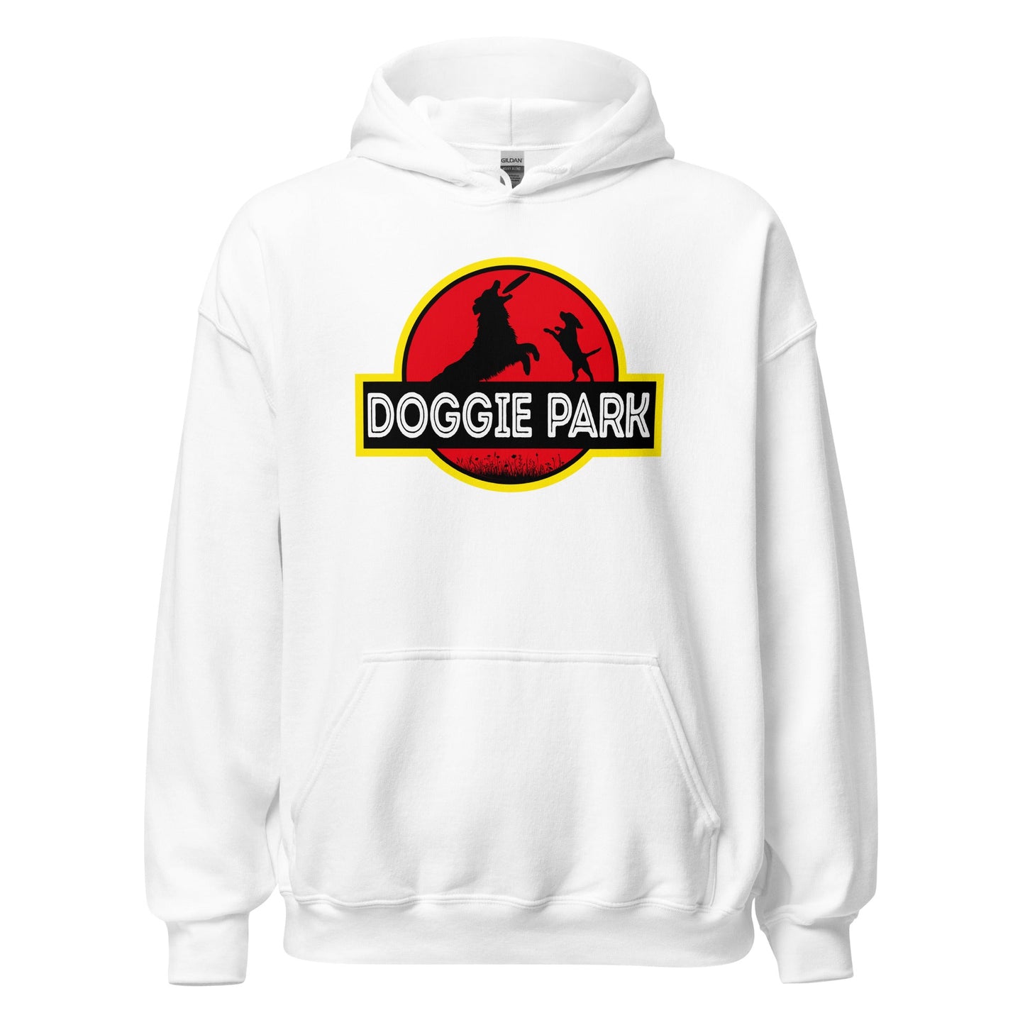 Doggie Park Jurassic Parody Pet Parent Hoodie - Inken Image