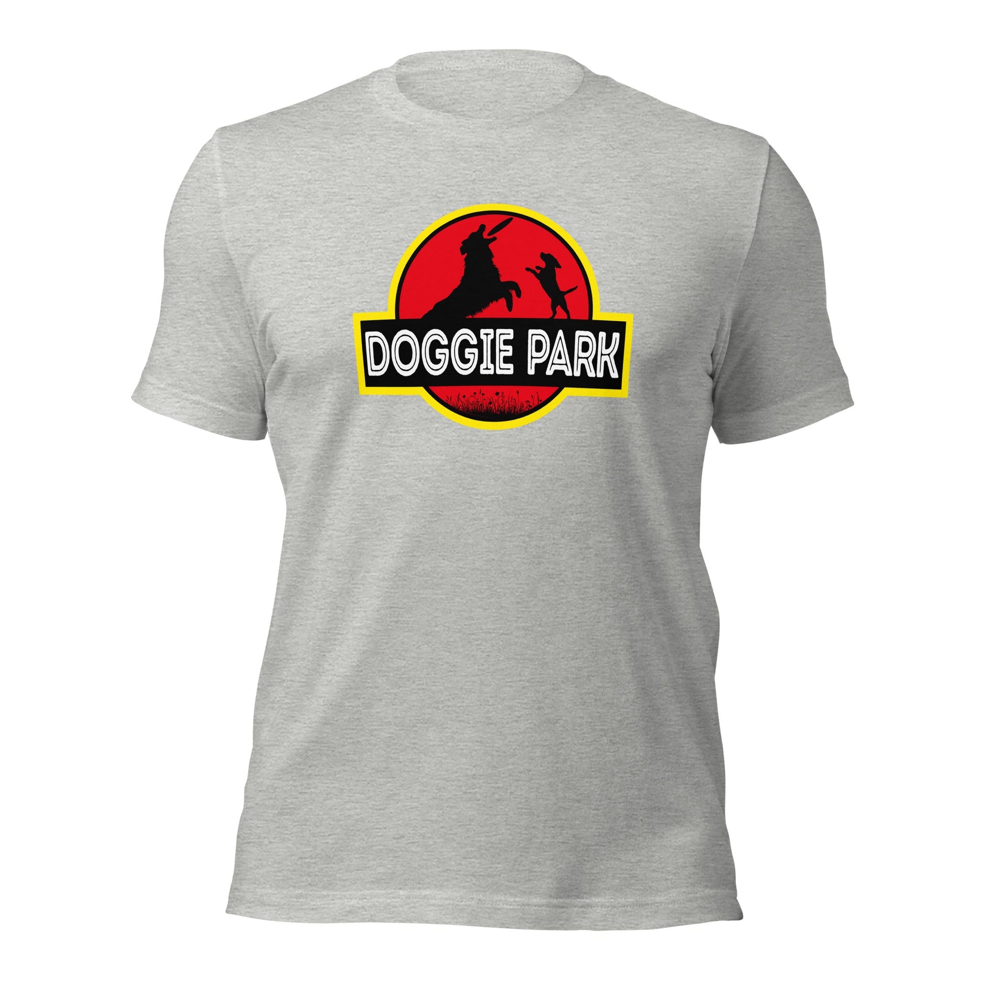 Doggie Park Jurassic Parody Pet Parent T-Shirt - Inken Image
