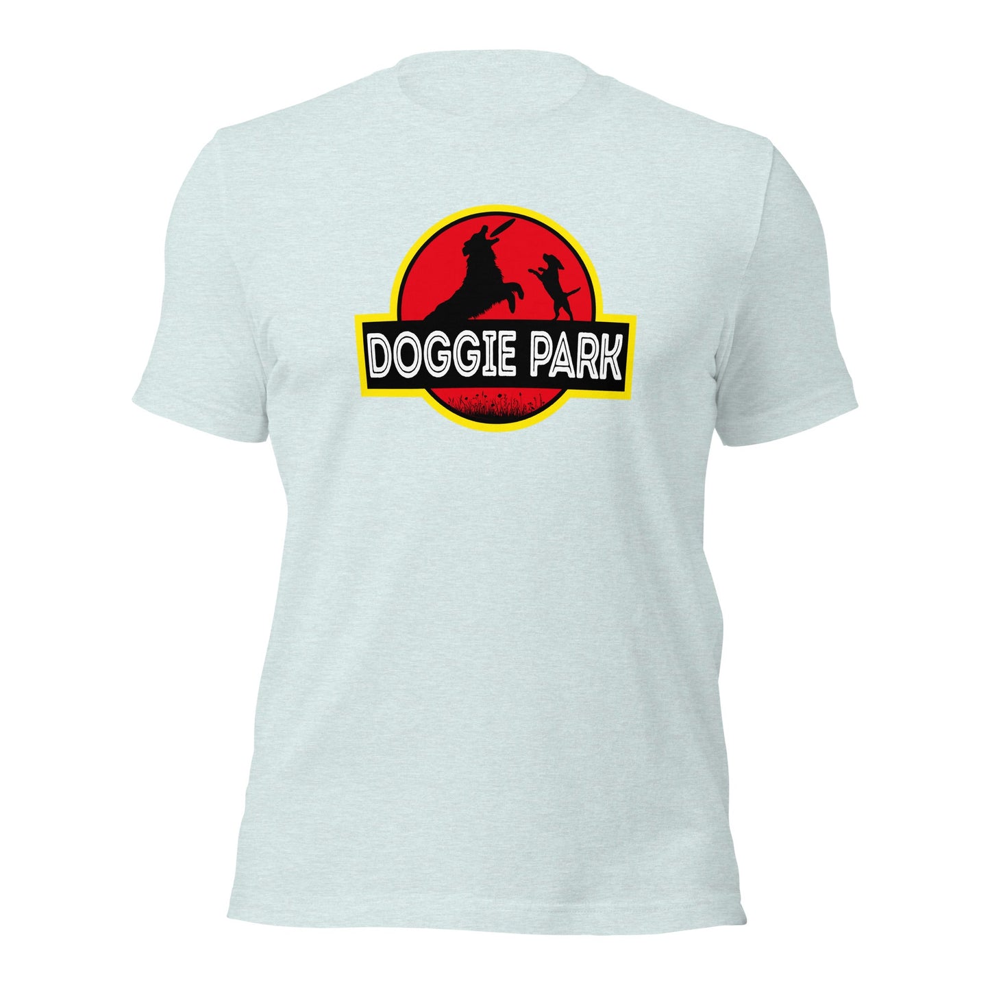 Doggie Park Jurassic Parody Pet Parent T-Shirt - Inken Image