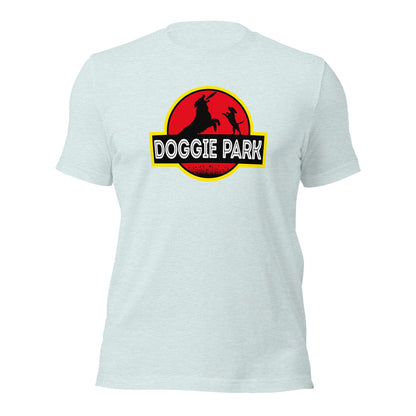 Doggie Park Jurassic Parody Pet Parent T-Shirt - Inken Image