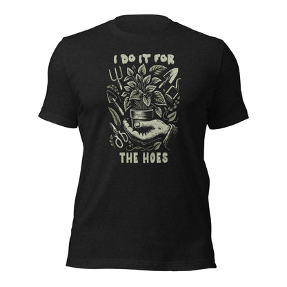 For the Hoes Shirt Vintage Botanical Humor Tee - Inken Image