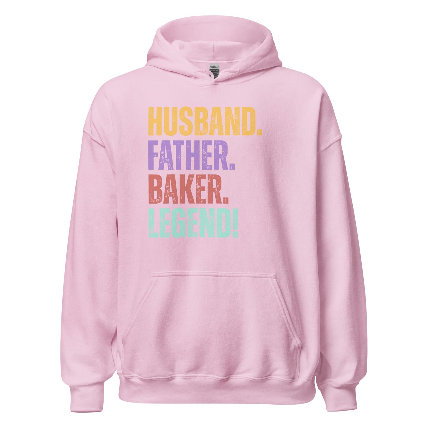 Fun Dad Baker Hoodie Husband Legend Gift Sweatshirt - Inken Image