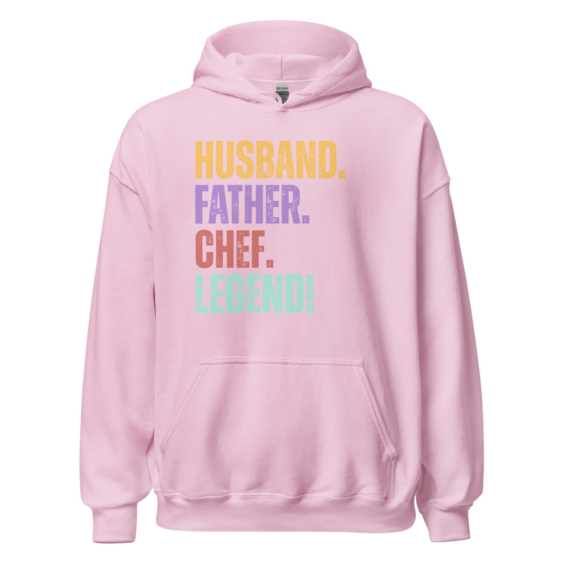 Fun Dad Chef Hoodie Husband Legend Gift Sweatshirt - Inken Image