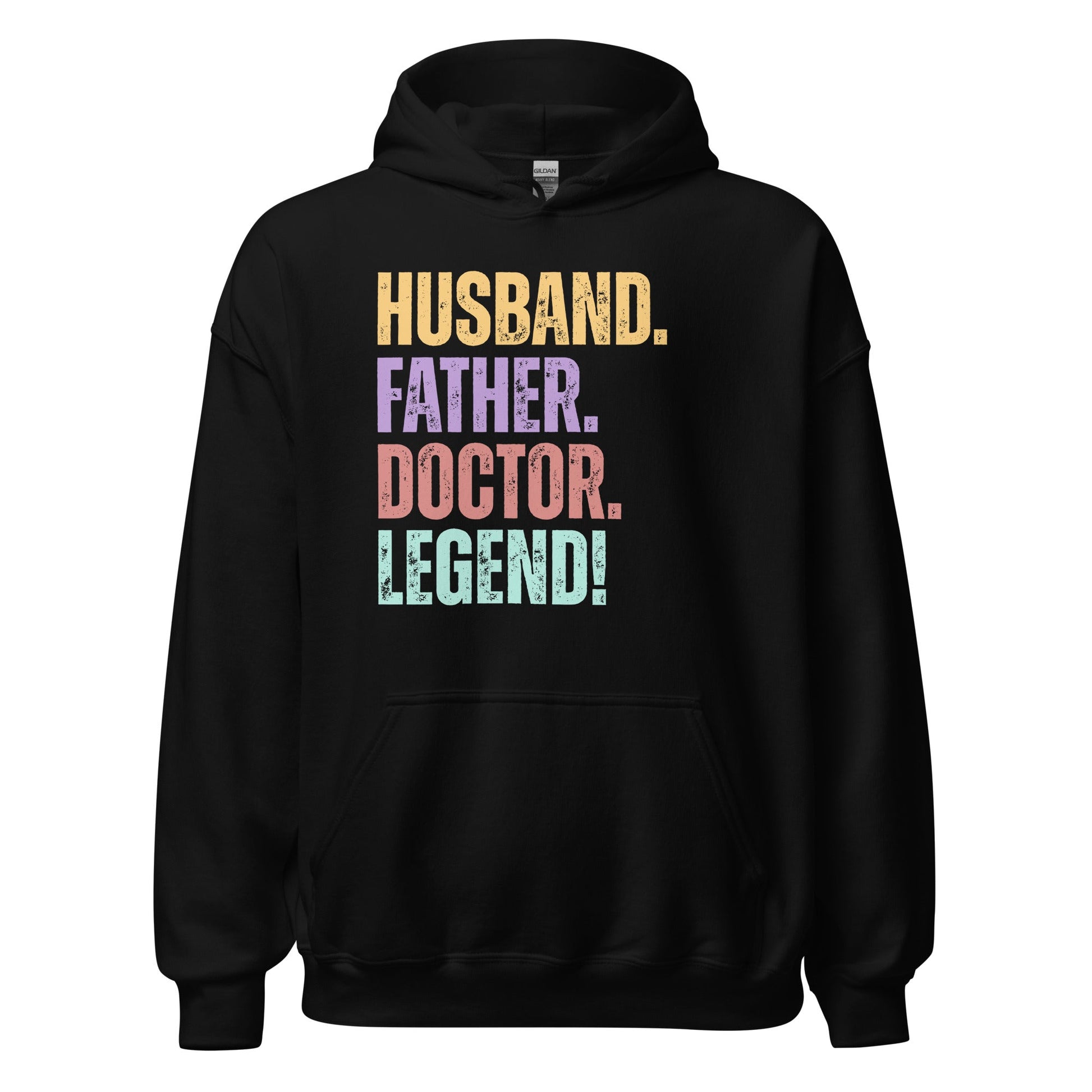 Funny Dad Doctor Hoodie Husband Legend Gift Sweatshirt - Inken Image