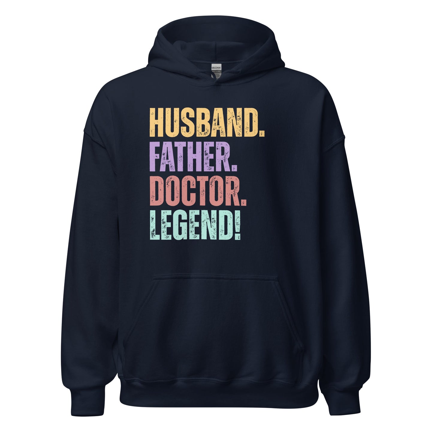 Funny Dad Doctor Hoodie Husband Legend Gift Sweatshirt - Inken Image