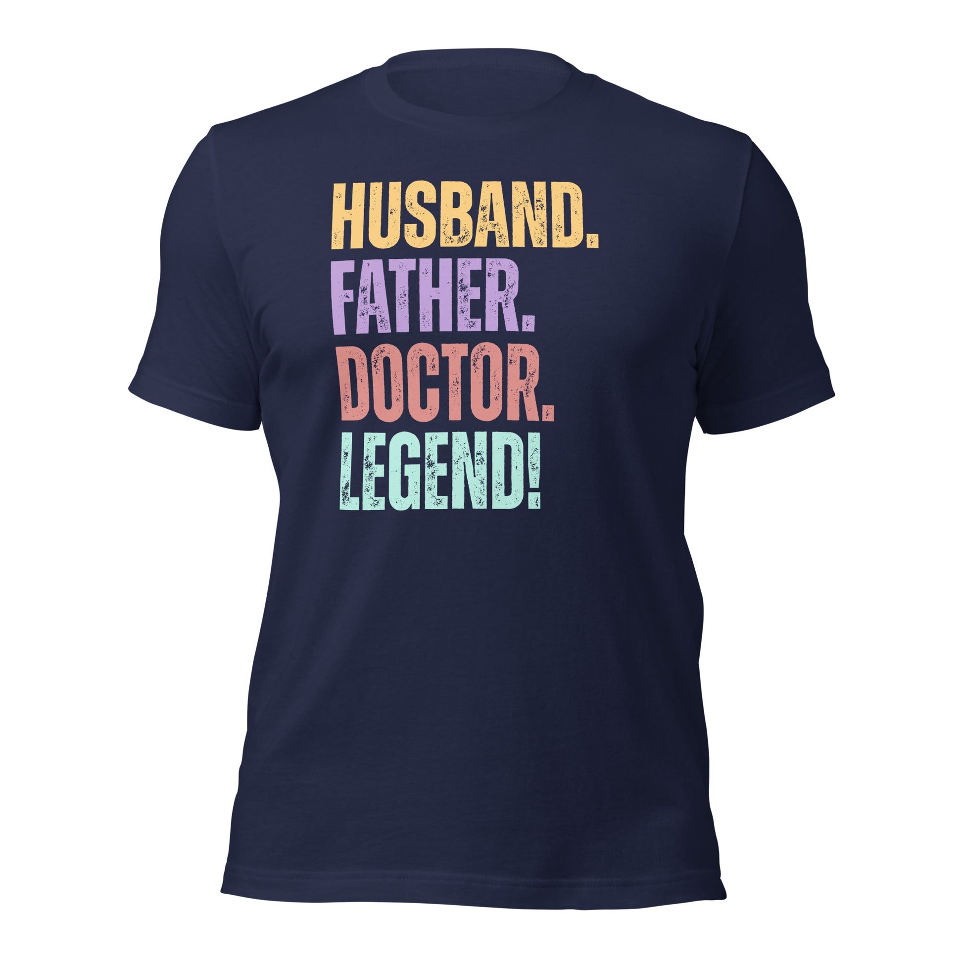 Funny Dad Doctor T-Shirt Husband Legend Gift Tee - Inken Image