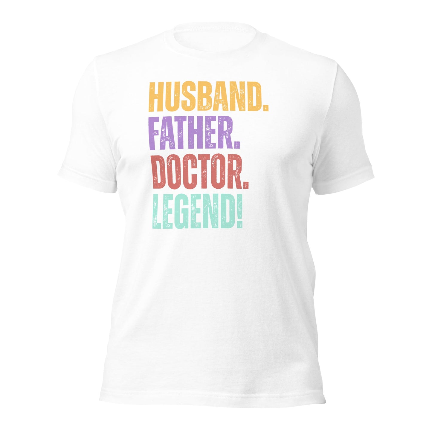 Funny Dad Doctor T-Shirt Husband Legend Gift Tee - Inken Image
